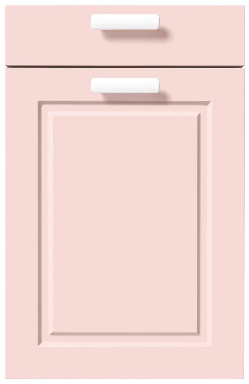 Façade TORINO MAT Rose pâle mat soyeux AFP